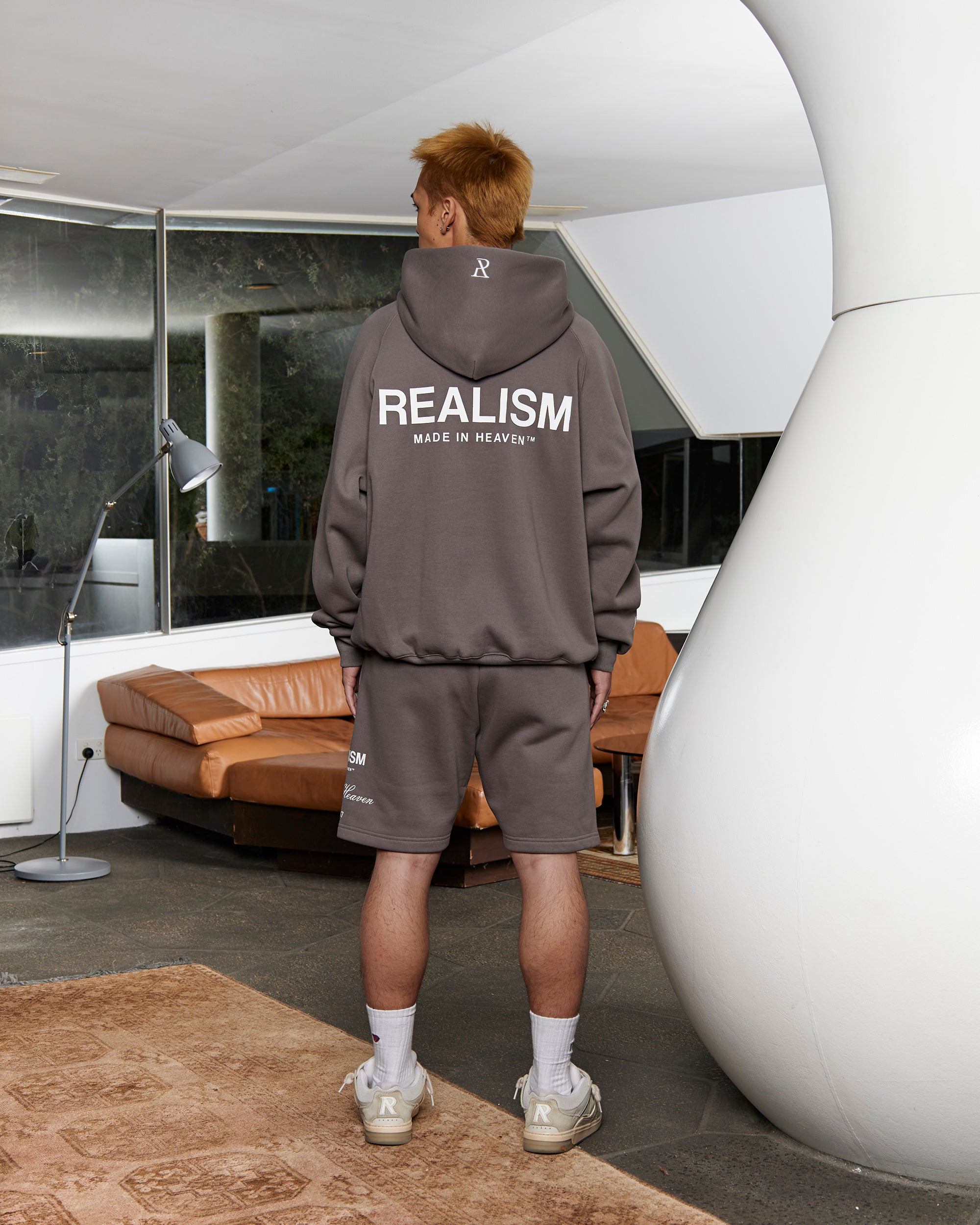 SSS Realism Radiant Hoodie - Cool Grey Pullover for Men & Women | Soft Fleece Lined Sweatshirt for Casual Wear, Street Style & Outdoor Activities
