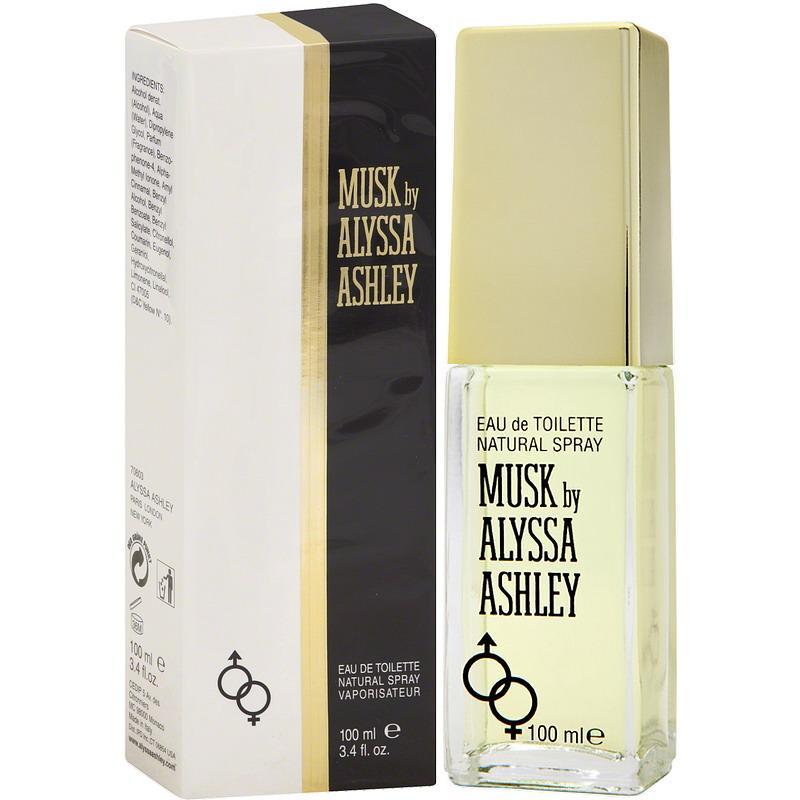 Alyssa Ashley Musk Eau de Toilette Spray for Women - Floral & Woody Fragrance for Daily Wear, Date Night & Special Occasions