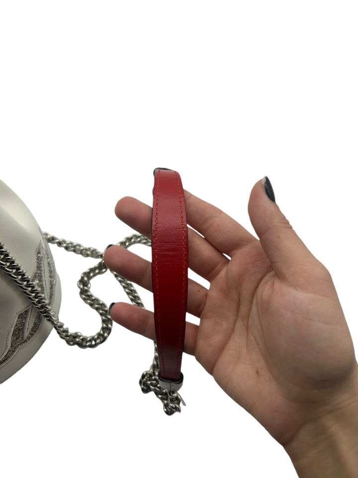 Christian Louboutin Marie Jane Crossbody Bucket Bag - Luxury Designer Handbag for Women | Perfect for Date Night, Parties & Travel