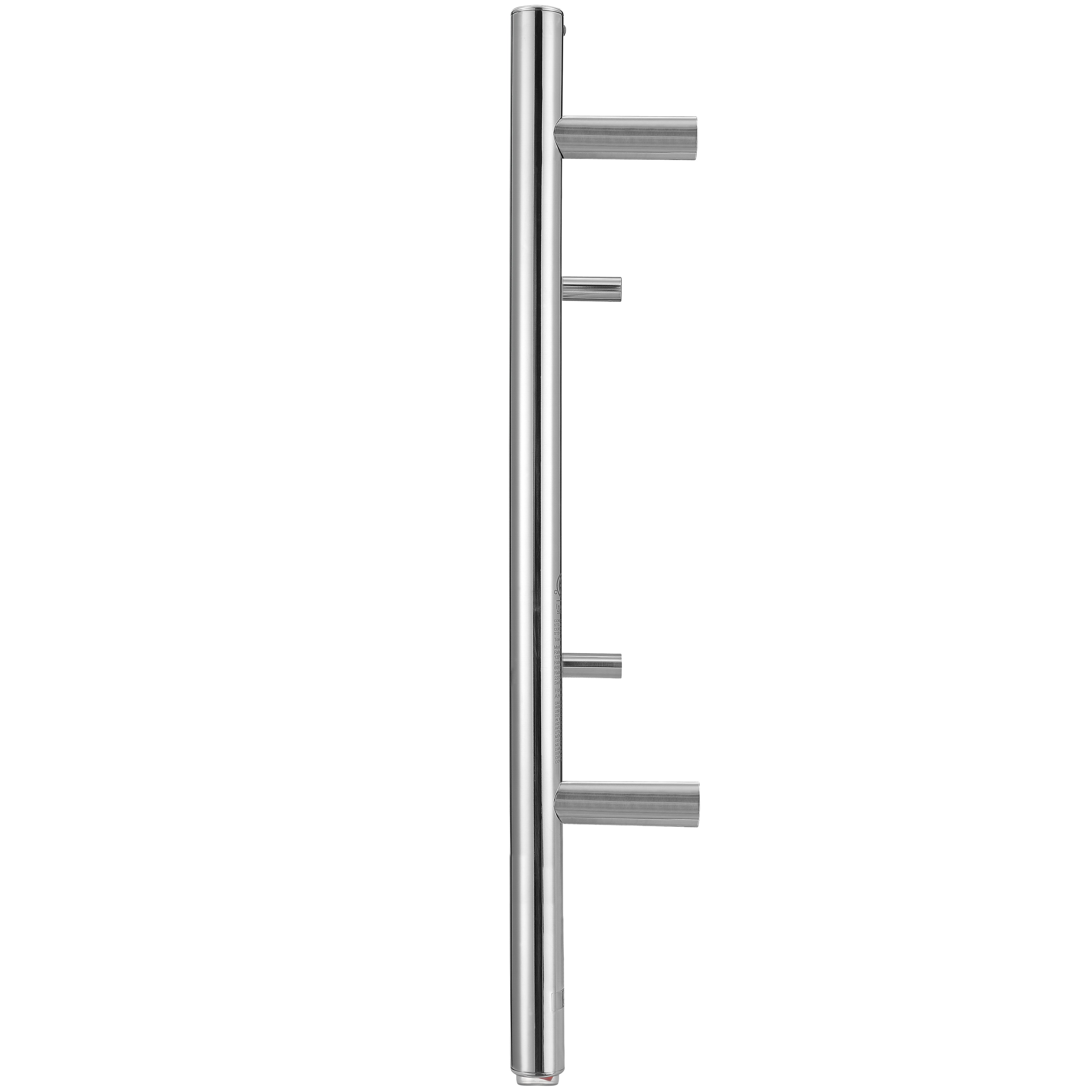 Ancona Amplia Dual 12 Bar Hardwired & Plug-in Chrome Towel Warmer with WiFi Timer - Perfect for Bathrooms, Spas & Luxury Homes