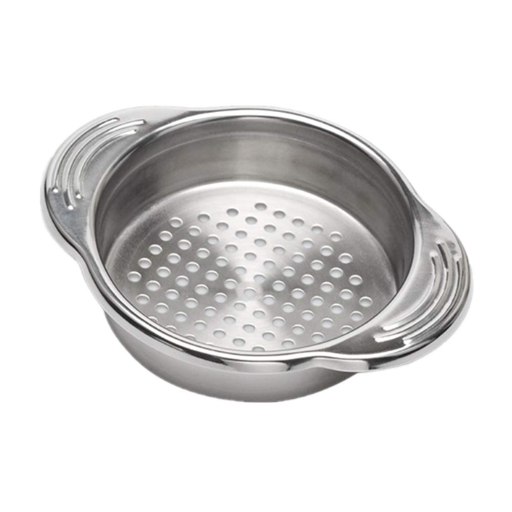 Premium Stainless Steel Tuna Strainer & Colander - Oil Drainer for Tuna, Vegetables, Beans - Dishwasher Safe Kitchen Tool for Easy Food Prep & Healthy Cooking