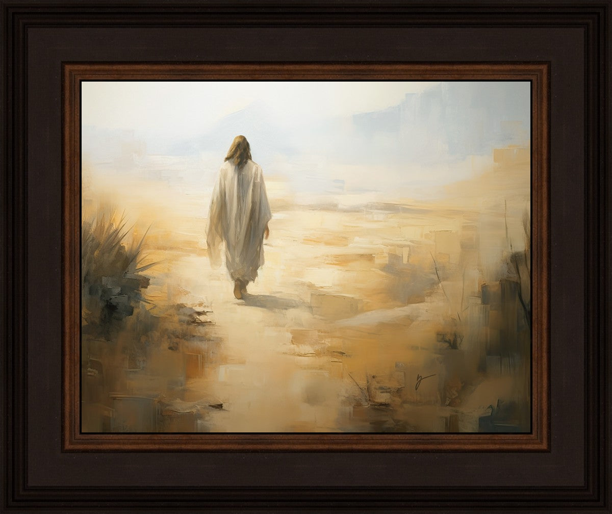 Embracing The Whispers of Solitude - Inspirational Wall Art for Home & Office Decor | Perfect for Meditation Rooms, Living Spaces & Gift Giving