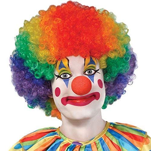 Western Era Funny Joker Wig for Halloween Costume & Prank Party - Perfect for Cosplay, Costume Parties, and Comic Con Events