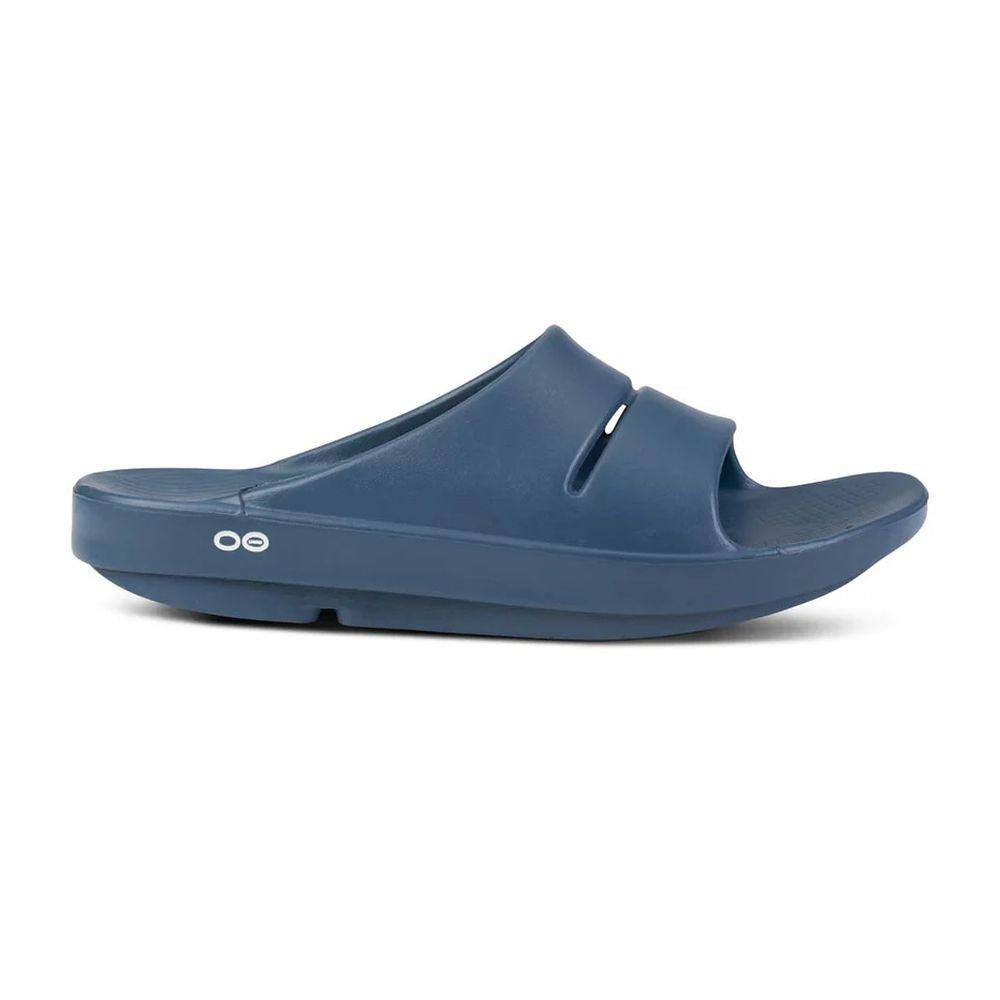 Oofos Unisex OOahh Slide Recovery Sandals (OF1100) - Comfortable & Supportive Footwear for Post-Workout, Travel & Everyday Wear