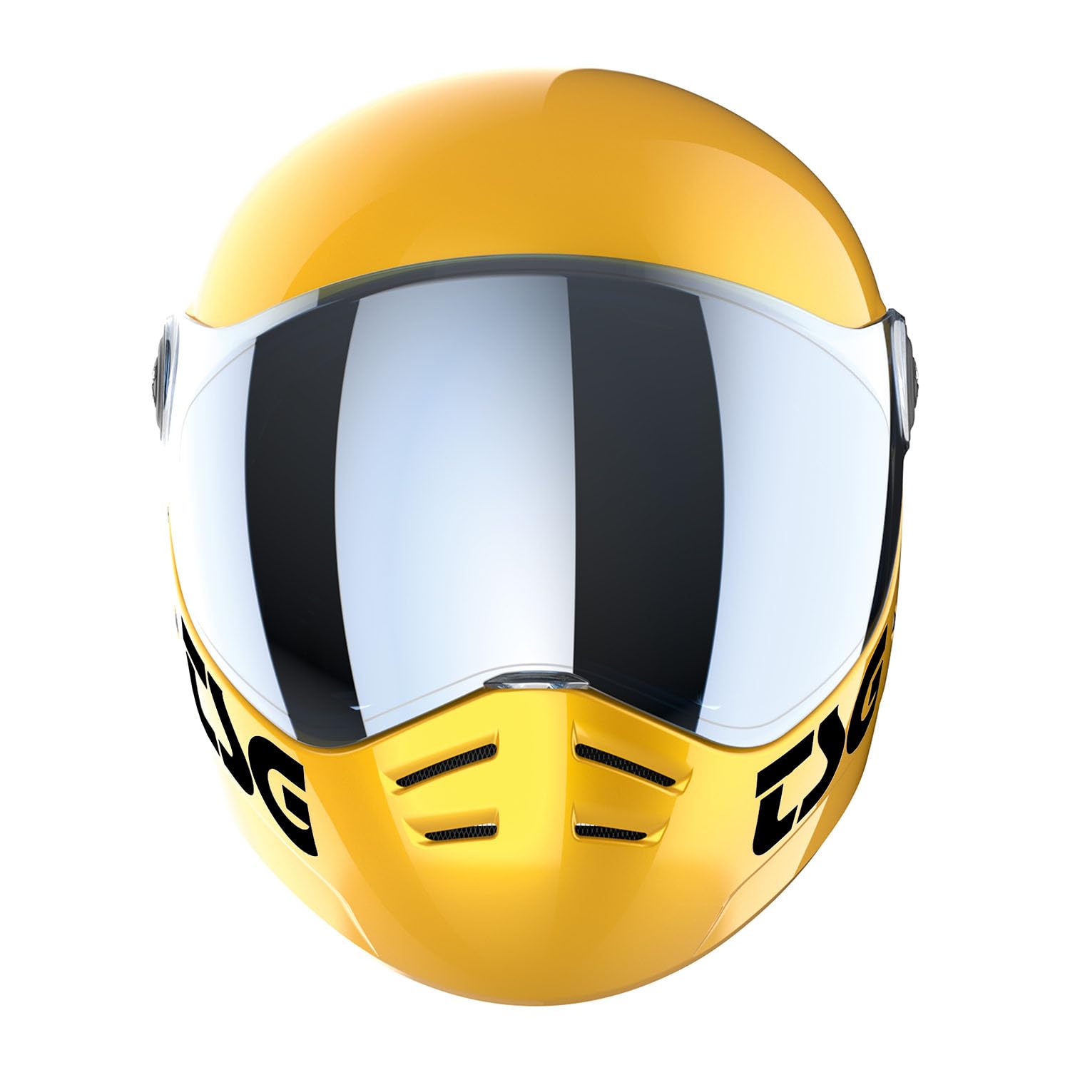 TSG Pass 2.0 Full Face Premium Helmet with Two Visors - Downhill Skateboarding, E-Skating, E-Onewheel, Longboarding Safety Gear - ABS Hardshell with Nose Ports, Airflow Channels & Adjustable Cheek Pads - Perfect for Extreme Sports & Urban Commuting