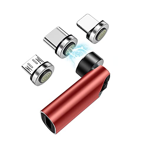 1pack-red usb c magnetic adapter