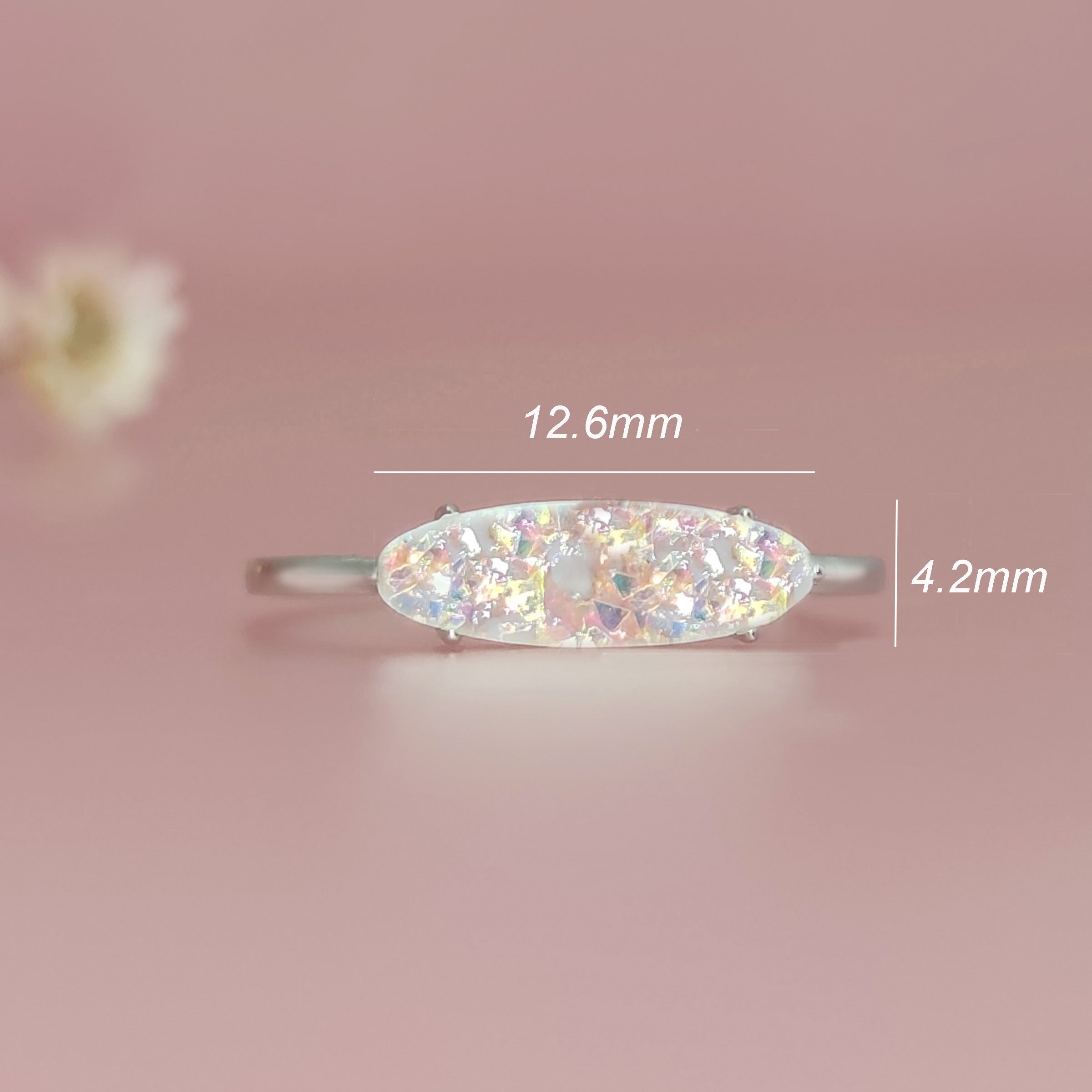 Eternal Remembrance Ashes Ring - Memorial Jewelry for Loved Ones | Perfect for Cremation Keepsakes, Memorial Gifts & Remembrance Ceremonies