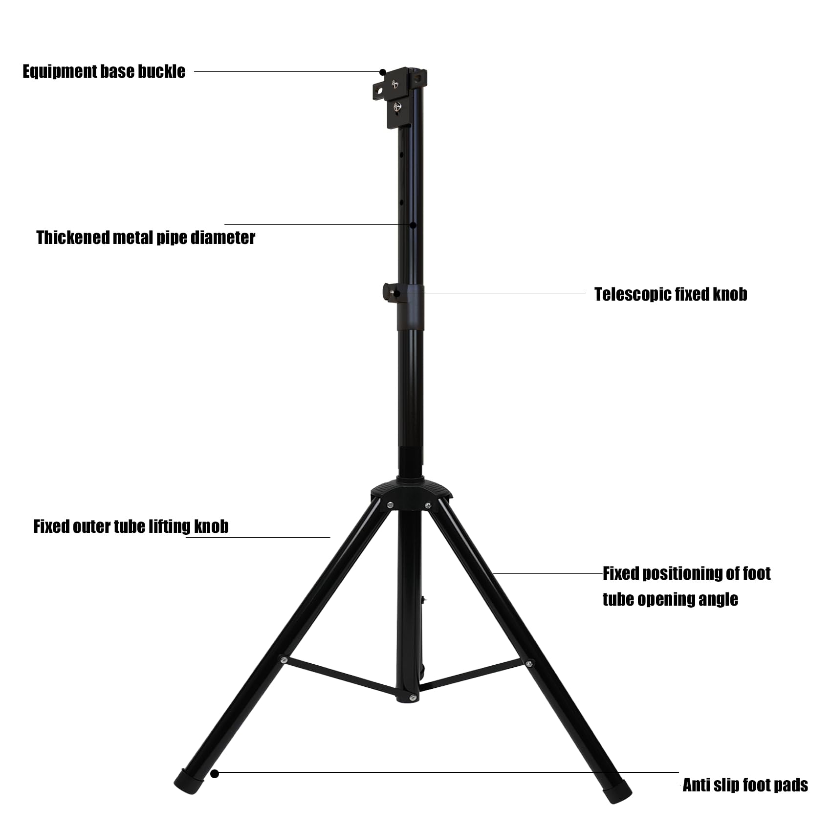 3D Hologram Fan - Adjustable Stand (39.4 to 69 Inches) for LED Holographic Display | Perfect for Retail Stores, Trade Shows, and Event Advertising