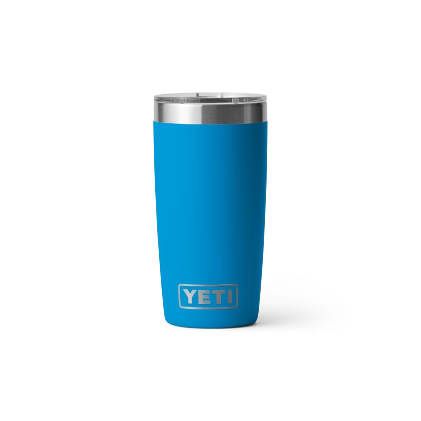 Stainless Steel 10 oz Rambler Tumbler with MagSlider Lid - Insulated Travel Mug for Coffee, Tea & Cold Drinks - Perfect for Camping, Hiking & Office Use