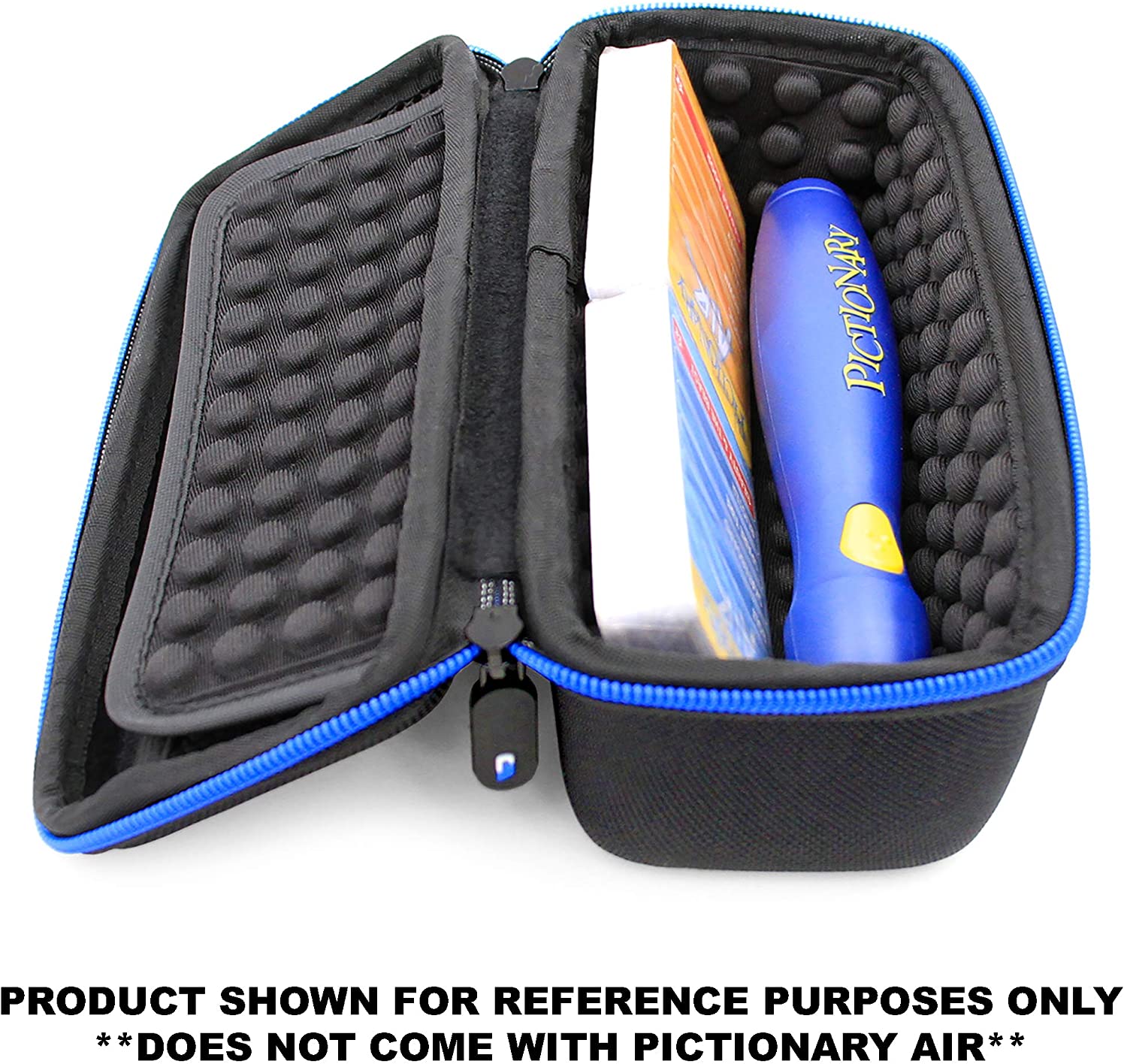 CASEMATIX Travel Organizer Case for Pictionary Air Pen & Card Game Decks - Compact Storage Solution | Perfect for Travel, Parties & Family Game Nights