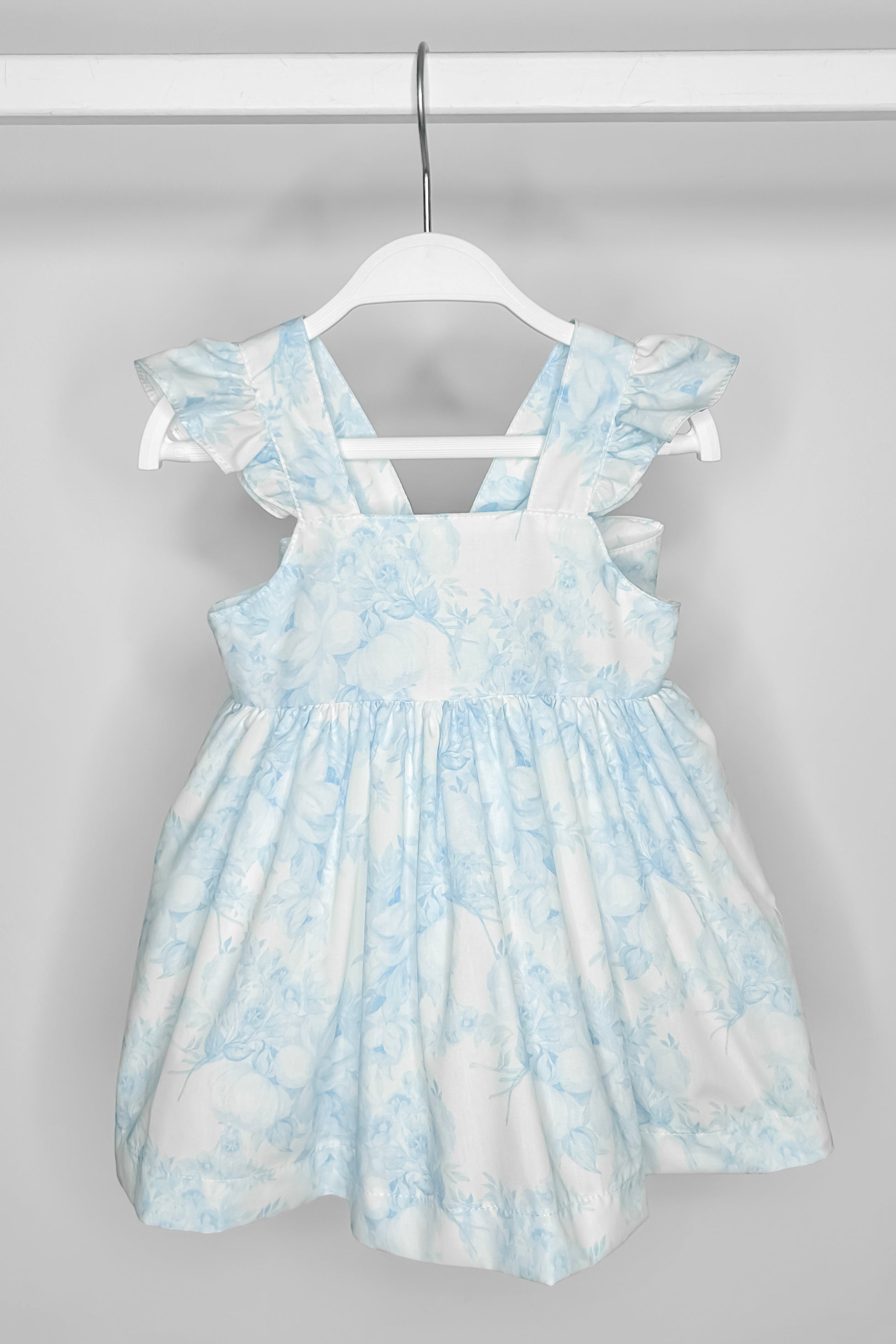 Posey Blue Floral Dress for Women - Elegant Summer Maxi Dress with Pockets | Perfect for Beach Vacations, Weddings & Date Nights