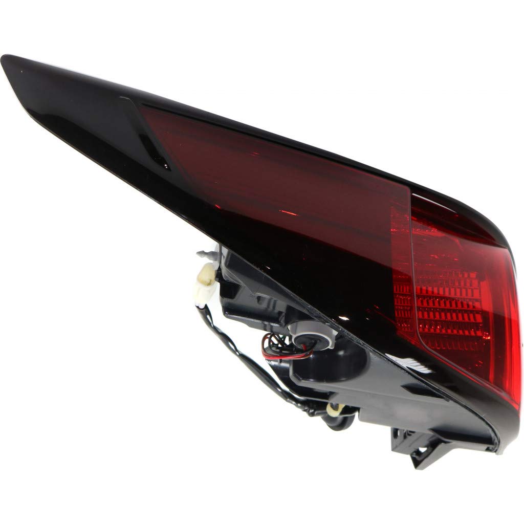 2017-2021 Mazda CX-5 Driver Side Outer Tail Light Assembly - Compatible with Sport & Touring Models (MA2804125, KB8A-51-160F) - Perfect for Replacement & Nighttime Safety Enhancement