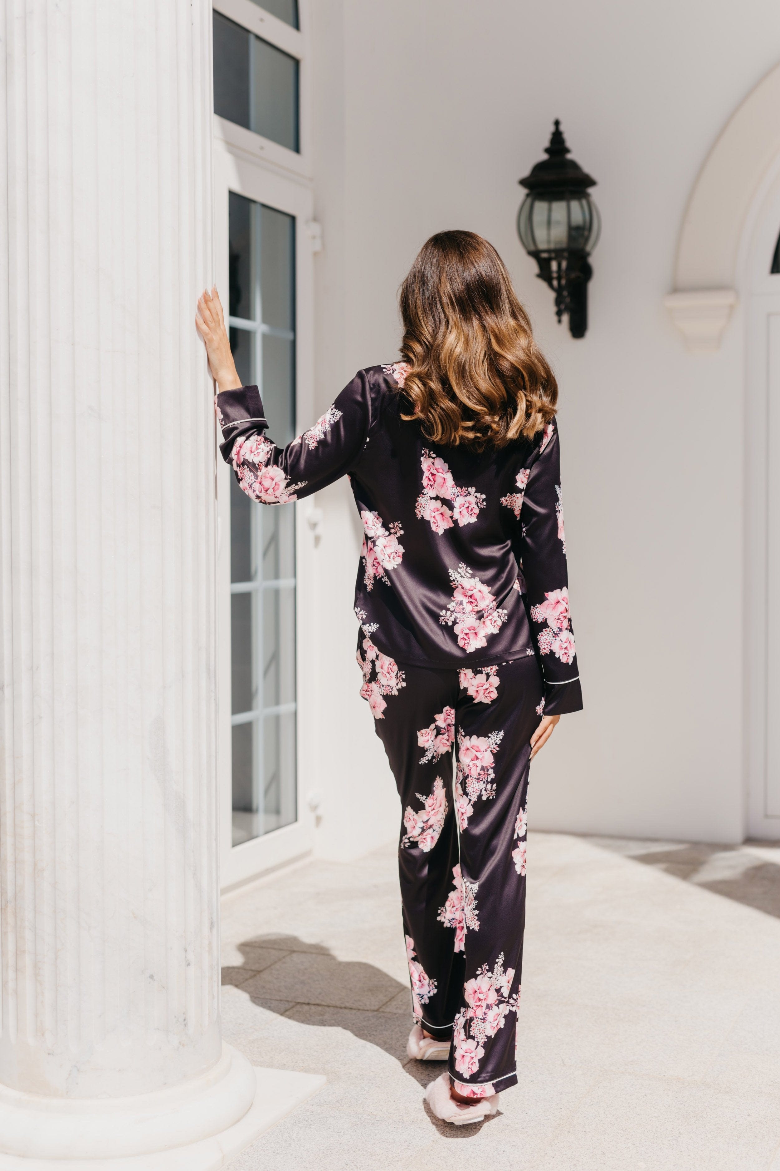 Katerina Floral Printed Pajama Set for Women - Soft & Comfortable Sleepwear - Perfect for Lounging, Bedtime & Relaxing at Home