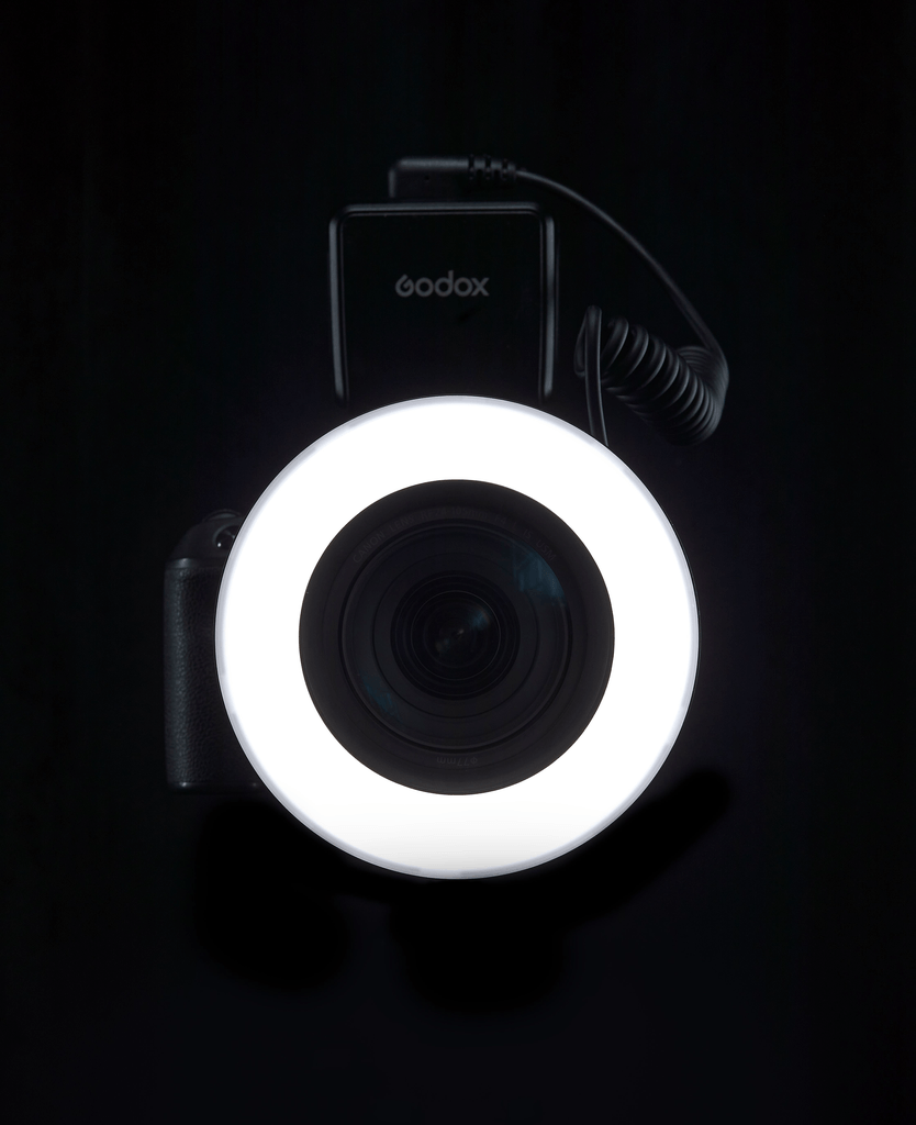 Godox RING72 Macro Ring LED Light - 72W Continuous Lighting for Macro Photography, Product Shooting & Video Recording | Perfect for Jewelry, Cosmetics & Small Product Photography