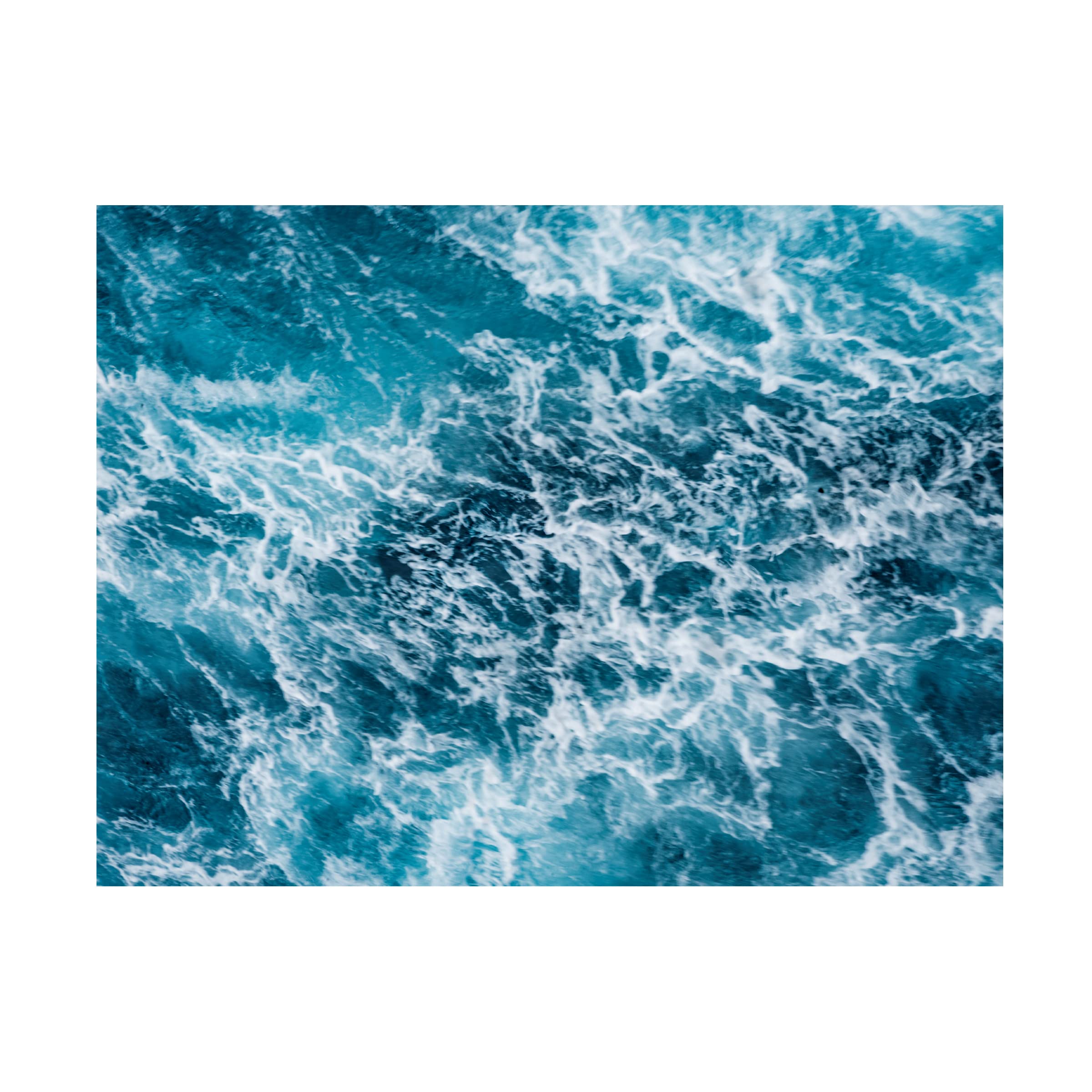 Trademark Fine Art 'Turbulent Tasman Sea IV' Canvas Wall Art Print by Eva Bane - Ocean Wave Painting for Coastal Home Decor, Living Room & Office