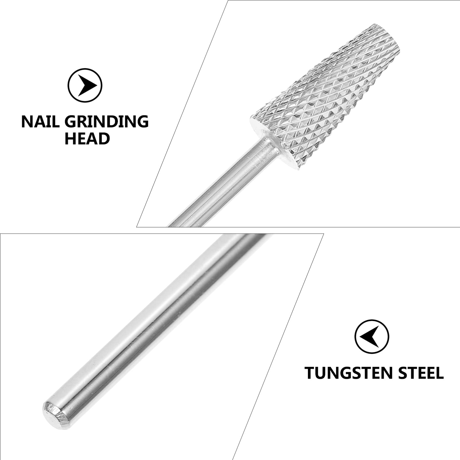 Beaupretty Professional Nail Drill Kit for Salon & Home Use - Electric Nail File with Multiple Grinding Heads for Manicure, Pedicure & Nail Art - Perfect for Nail Polishing, Shaping & Cuticle Care
