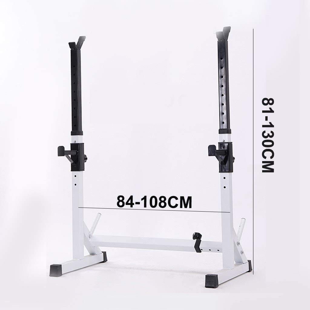 **Adjustable Weight Bench for Home Gym - Heavy Duty Bench Press & Squat Rack with Barbell Holder - Perfect for Strength Training, Bodybuilding & Fitness Workouts**    *(Use Case: Ideal for home workouts, strength training, bodybuilding, and full-body fitness routines. Perfect for bench press, squats, and weightlifting exercises.)*