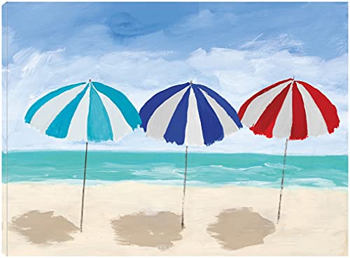 Beach Umbrella Trio