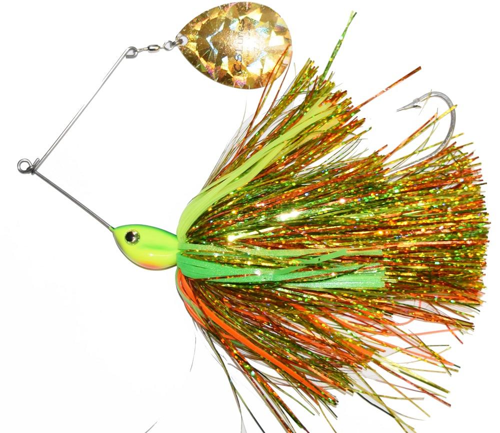 C.S. Lures Colorado Spinnerbait - Premium Bass Fishing Lures for Freshwater & Saltwater - Ideal for Bass, Pike, and Walleye Fishing in Lakes and Rivers
