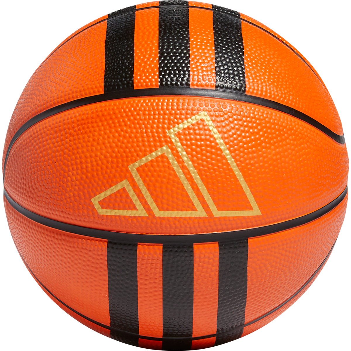 Adidas 3 Stripes Rubber Mini Basketball - Perfect for Kids, Indoor & Outdoor Play, Training, and Fun Sports Gifts