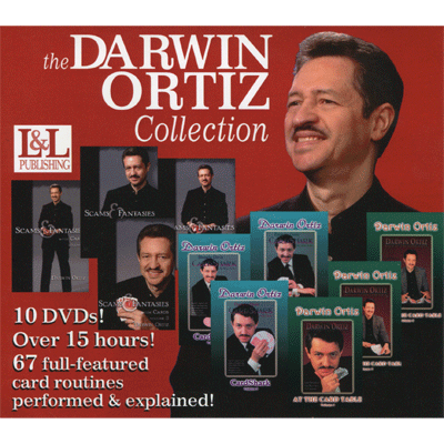 Darwin Ortiz Magic Collection - 10 Video Set Download for Card Tricks & Sleight of Hand Practice | Perfect for Magicians & Beginners