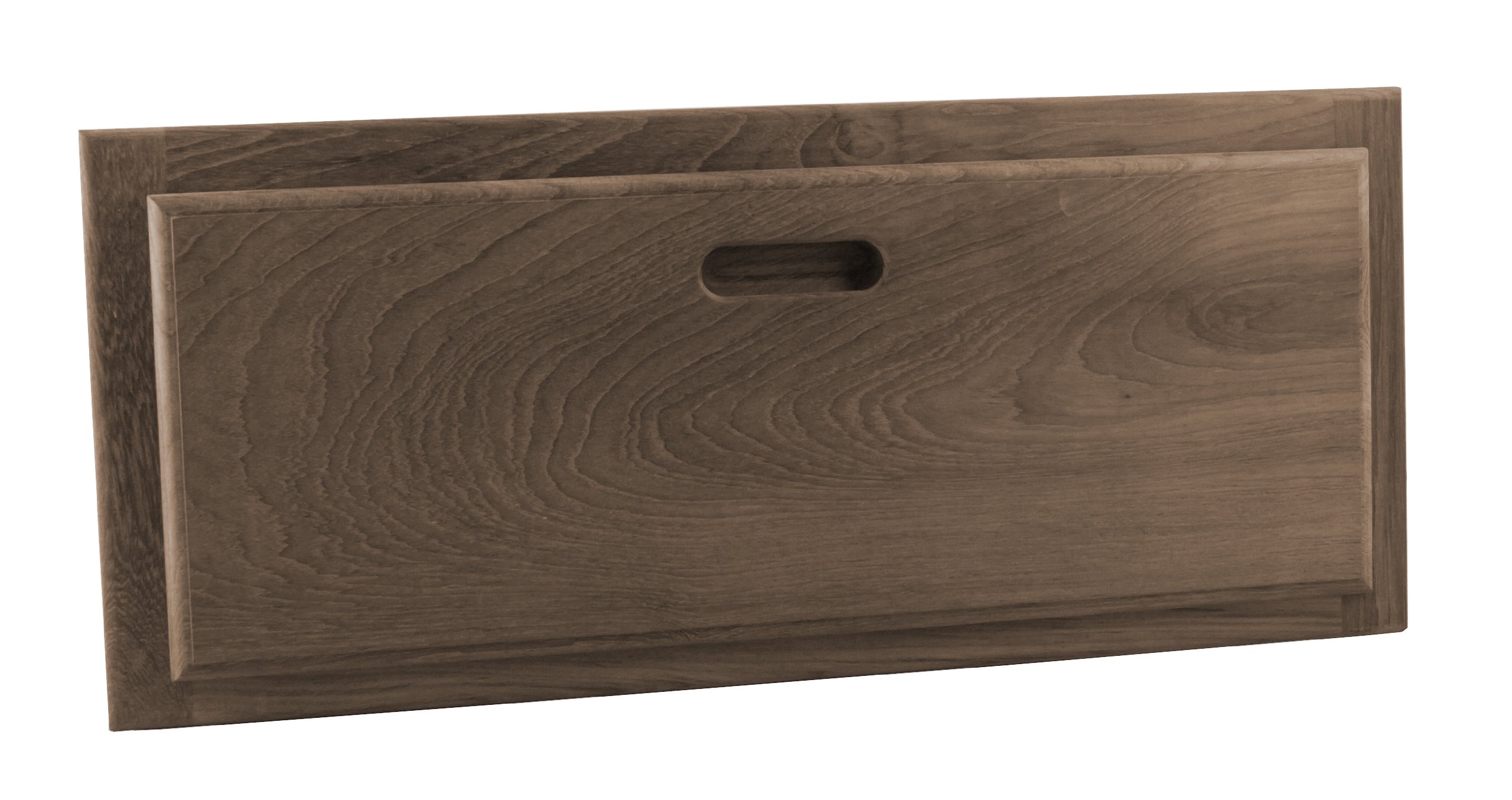SeaTeak Solid Teak Wood Drawer Front and Door Frame - Handcrafted for Kitchen Cabinets, Bathroom Vanities & Furniture Refacing