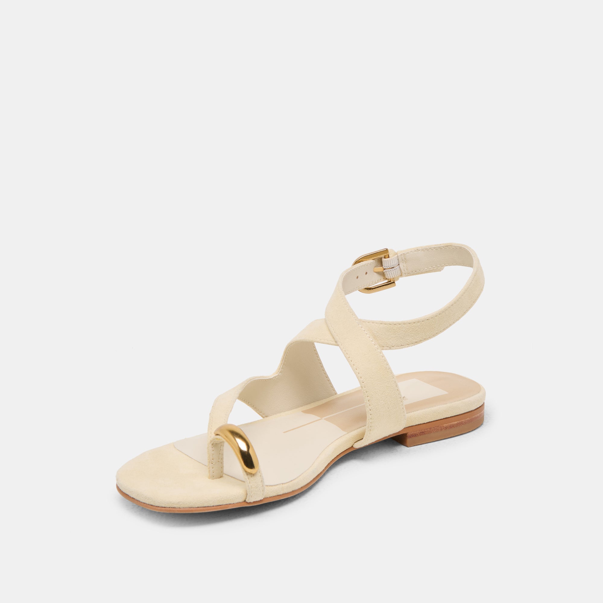 Earla Sandals for Women - Natural Suede Comfortable Summer Slides - Perfect for Beach, Pool, and Casual Outings