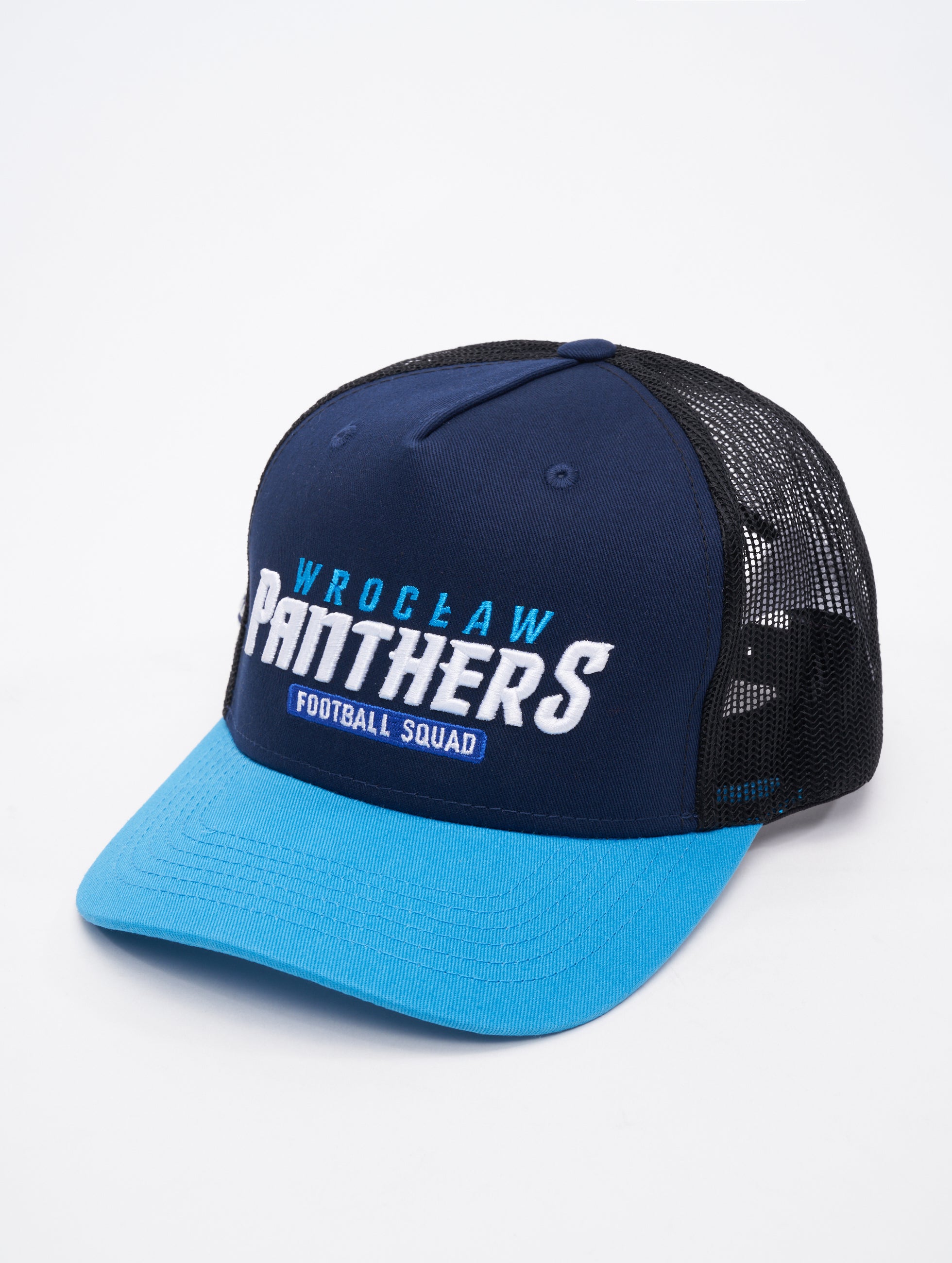 Wroclaw Panthers Contrast Trucker Cap - Adjustable Snapback Hat for Men & Women - Perfect for Sports, Casual Wear & Fan Gear