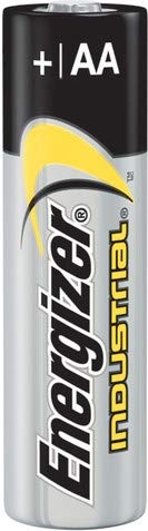 Energizer EN91 Industrial Alkaline AA Batteries (144 Count Bulk Pack) - Long-Lasting Power for Smoke Detectors, Toys & Electronics - Made in USA/Singapore