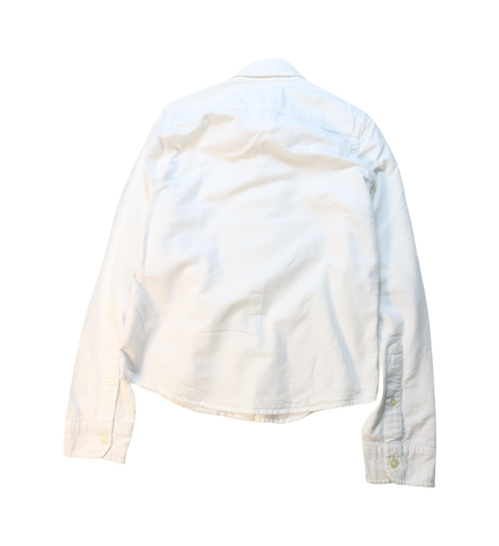 Abercrombie & Fitch Boys' Long Sleeve Casual Shirt Size 13Y (155cm) - Perfect for School, Playdates & Everyday Wear