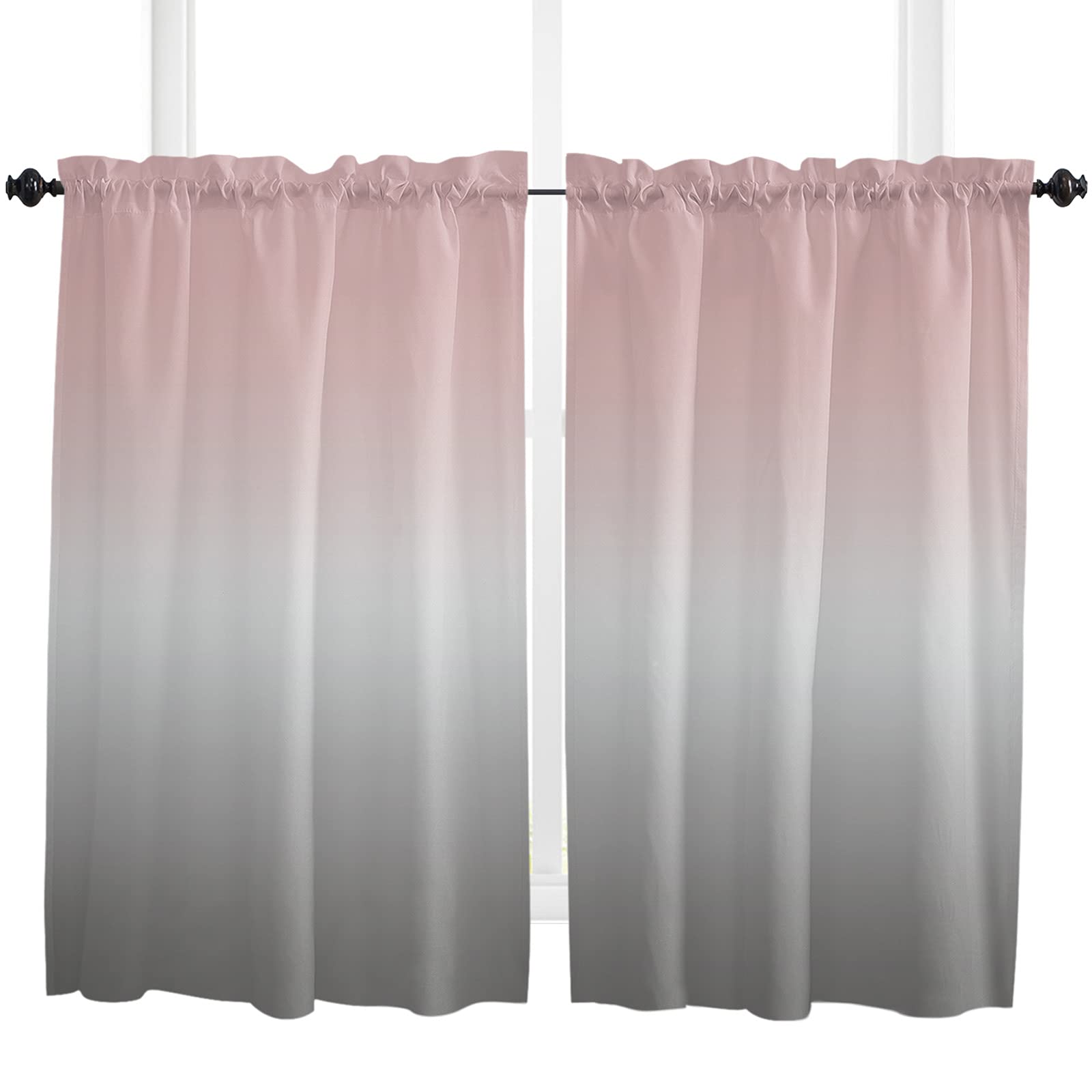 Ombre Kitchen Curtains 45
