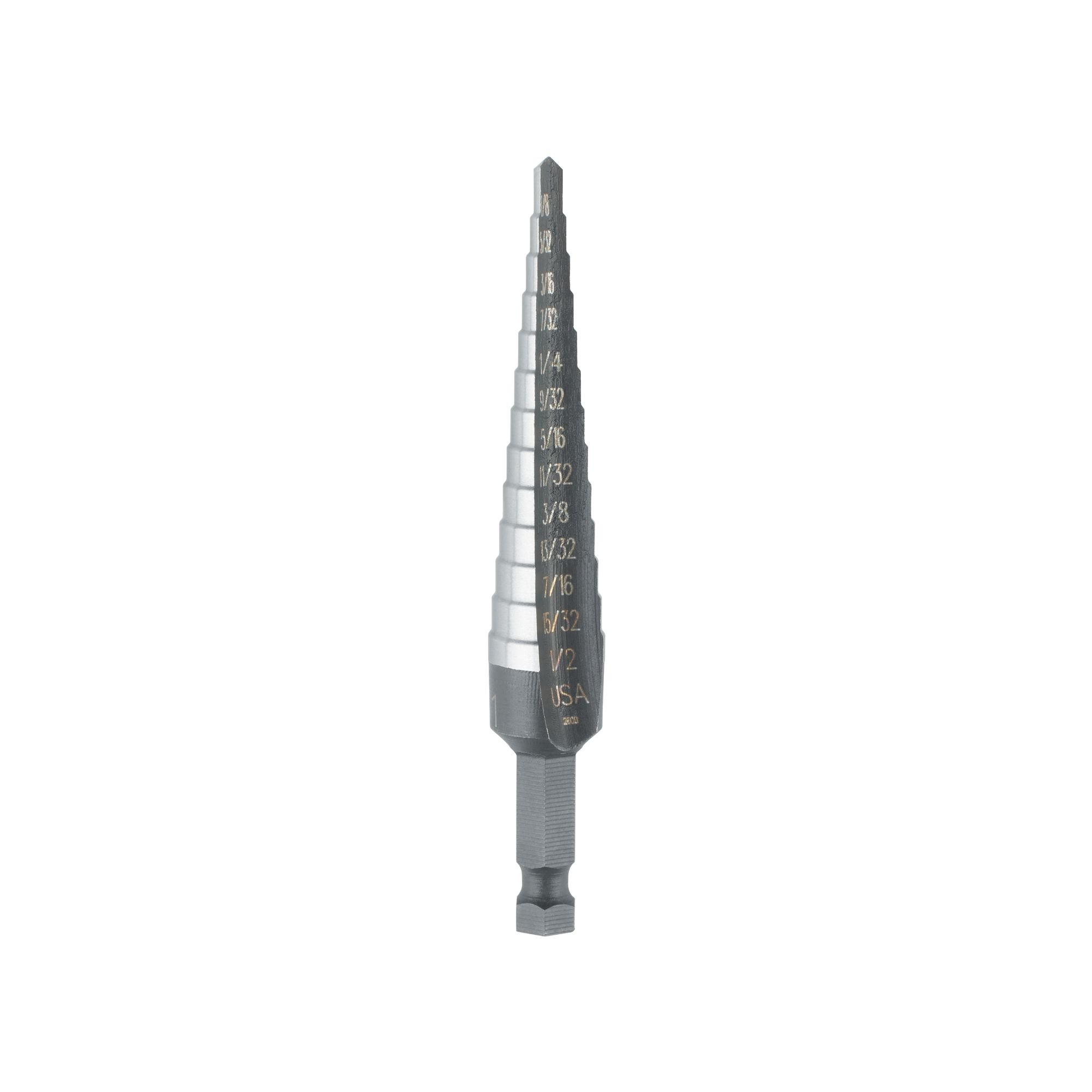 **Irwin Tools IRWIN 4-Piece Step Drill Bit Set (10225) - High-Speed Steel, Multi-Purpose for Metal, Wood & Plastic - Perfect for DIY, Home Improvement & Electrical Projects**