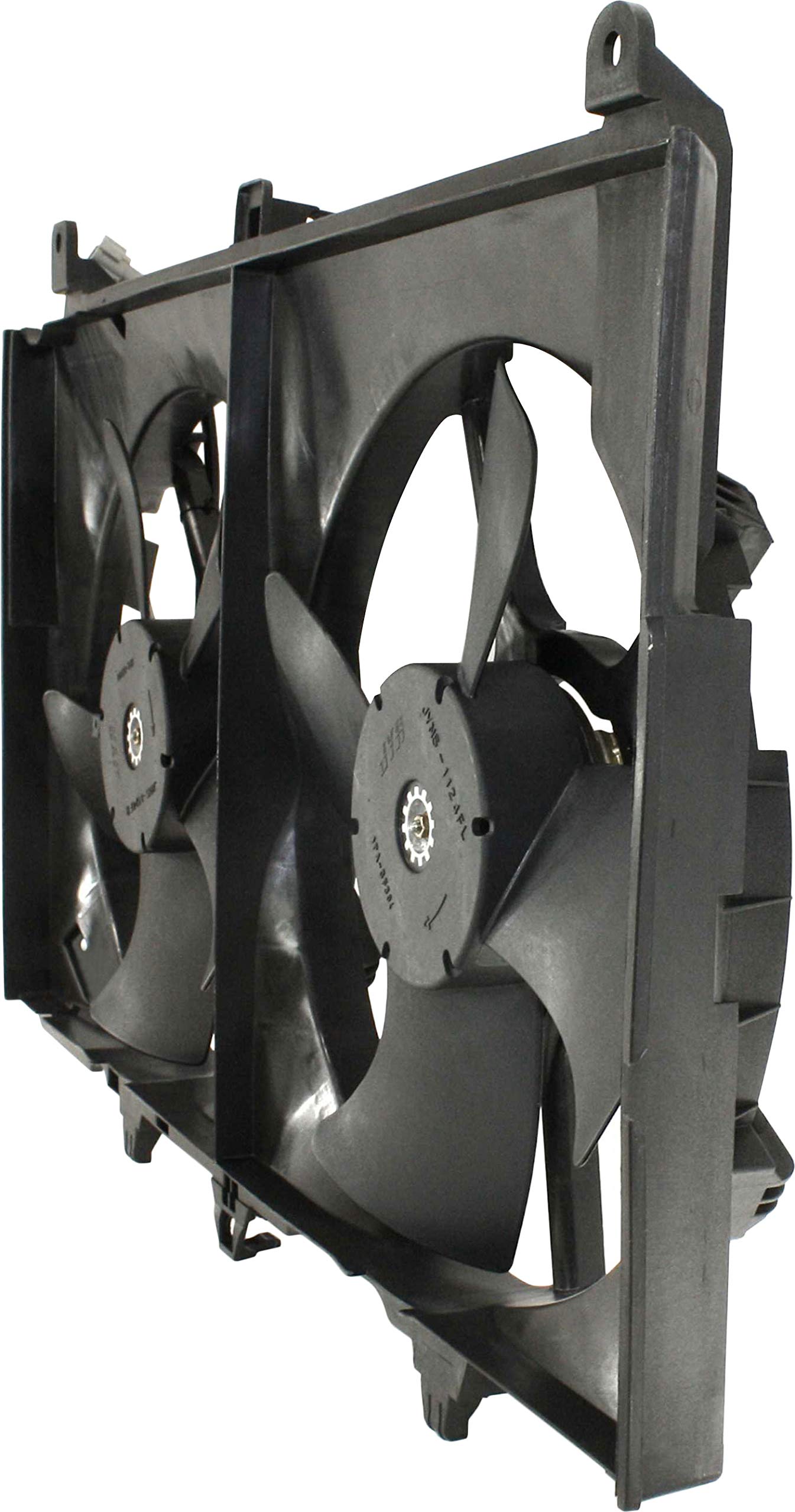 Go-Parts Radiator Fan Assembly - Compatible with Nissan 350Z (2003-2006) & Infiniti G35 Coupe/Sedan (2003-2005) | Direct Replacement Dual Fan | Perfect for Engine Cooling & Overheating Prevention