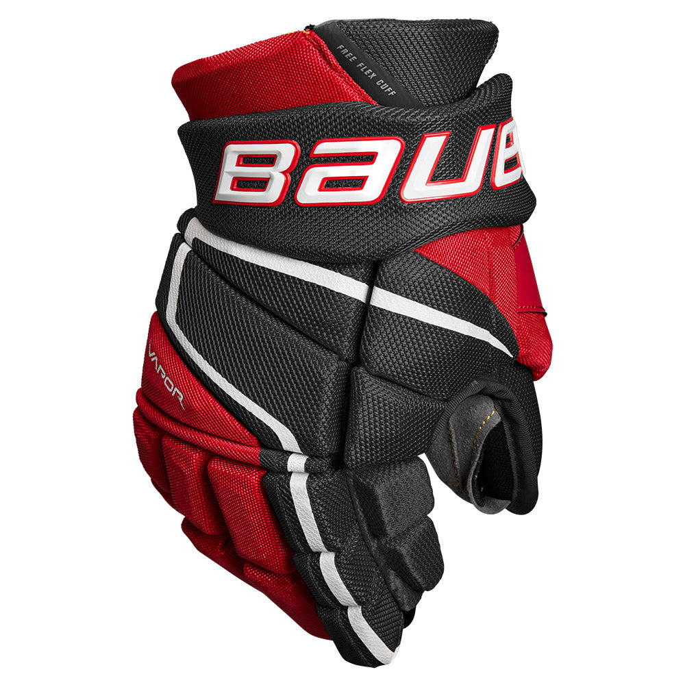 Bauer Vapor 3X Pro Junior Ice Hockey Gloves - Youth Protective Gear for Ice Skating & Hockey Training - Perfect for Games, Practices & Winter Sports