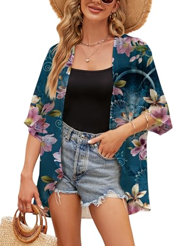 Blue Floral 03
