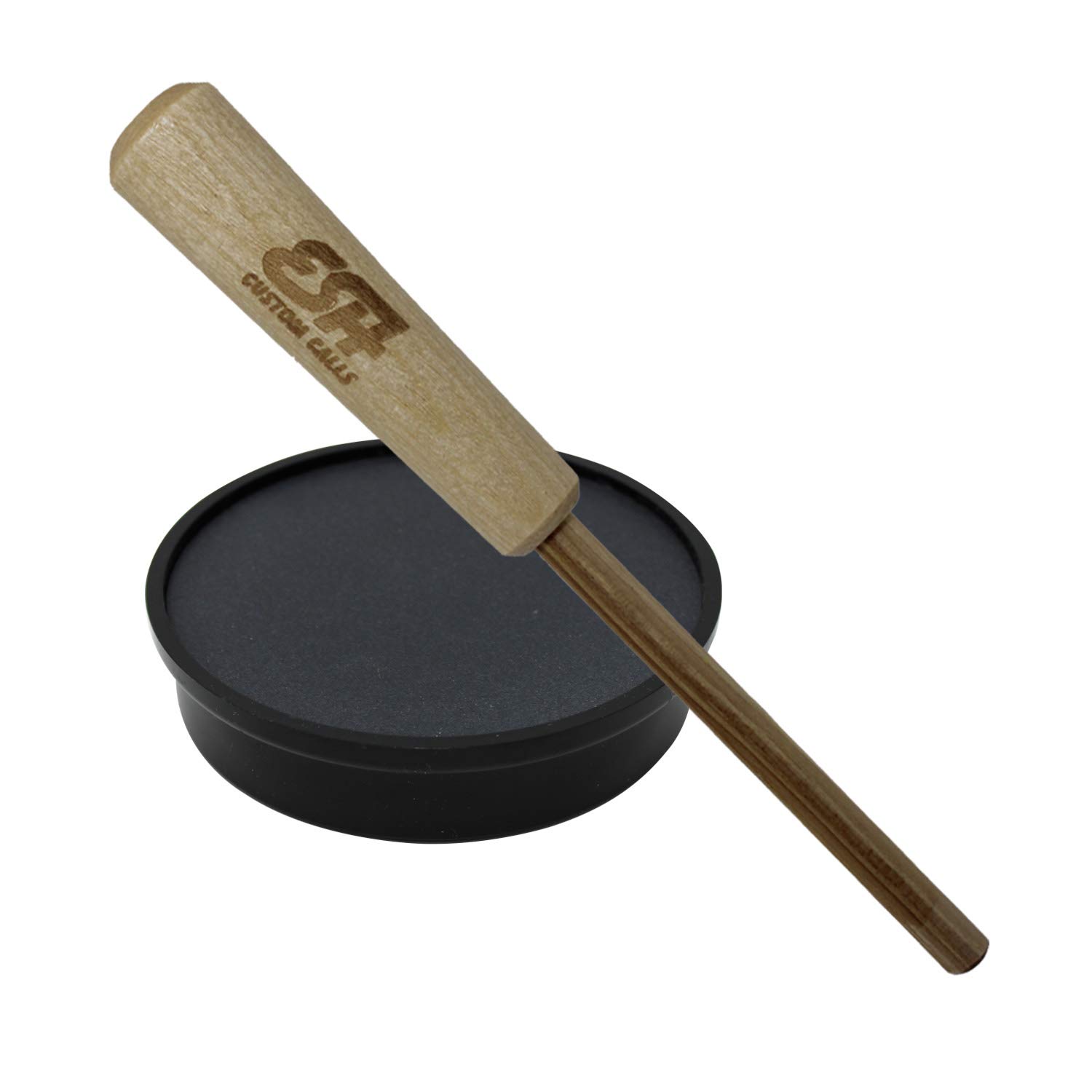 Premium Turkey Pot Calls - Realistic Glass & Slate Turkey Calls with Strikers - Hunting Gear for Spring & Fall Turkey Season - Perfect for Woodland & Field Hunting