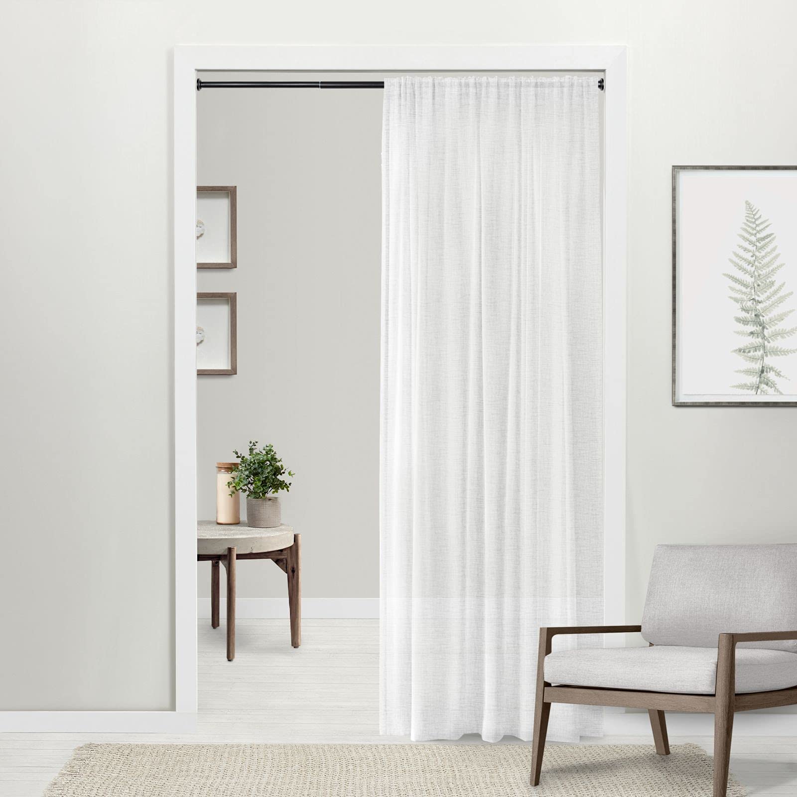 Premium Adjustable Tension Curtain Rod 36