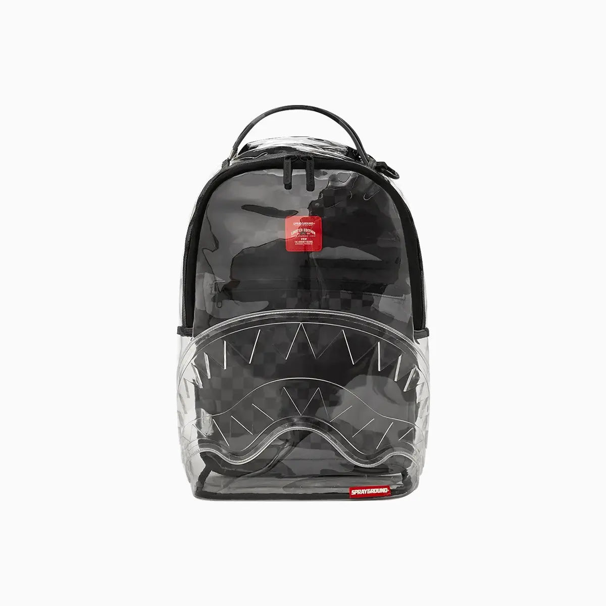 Clear As Night Clear DLX Backpack - Stylish Transparent Backpack for School, Travel & Concerts | Waterproof & Durable See-Through Design