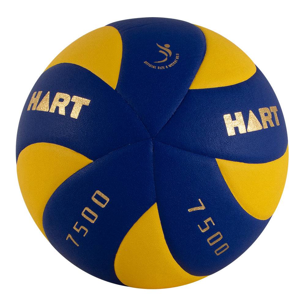 HART Swirl 7500 Volleyball - Official Size & Weight for Indoor/Outdoor Play - Perfect for Training, Games & Beach Volleyball