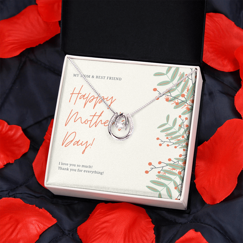 Elegant Mother's Day Jewelry Gift - Sterling Silver Necklace for Mom, Birthday, Anniversary - Perfect for Gifting & Special Occasions