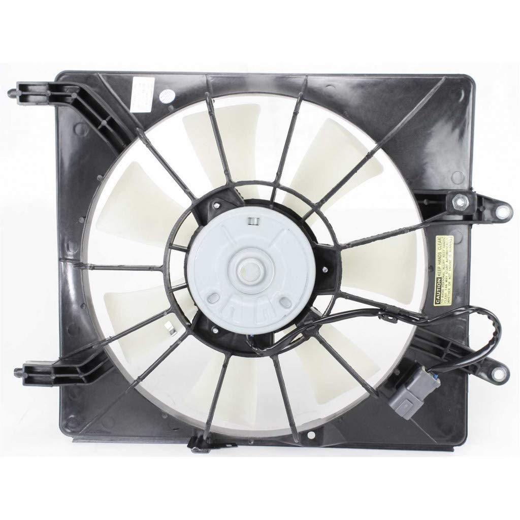 2004-2008 Acura TSX A/C Radiator Fan Assembly Passenger Side - Compatible with AC3113108, 38616-RBB-003, 38611-RBB-003, 38615-RBB-003 | Perfect for Cooling System Repair & Replacement