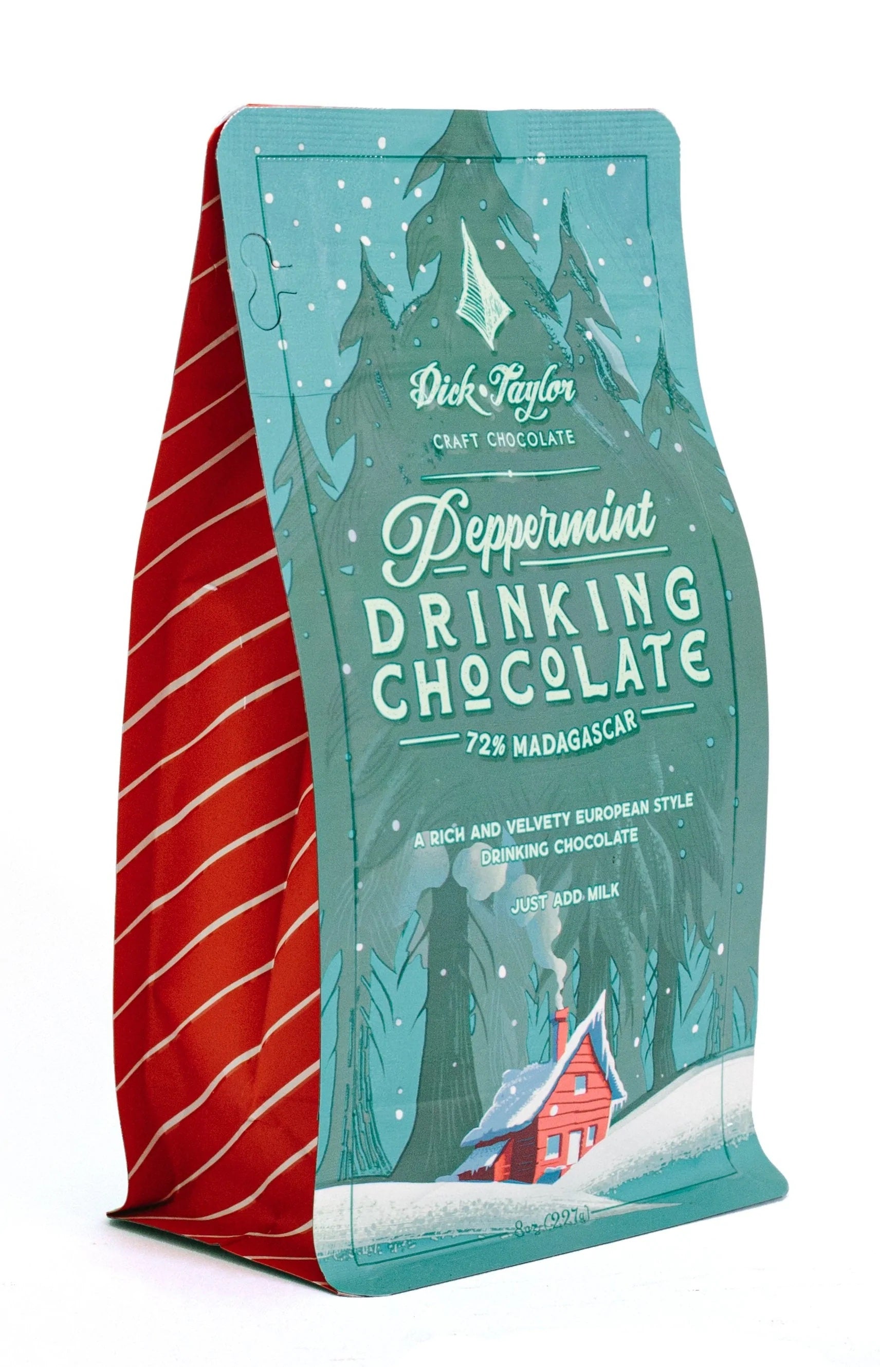 Premium Organic Drinking Chocolate by Dick Taylor - Rich & Creamy Hot Cocoa Mix for Cozy Nights & Holiday Gifts