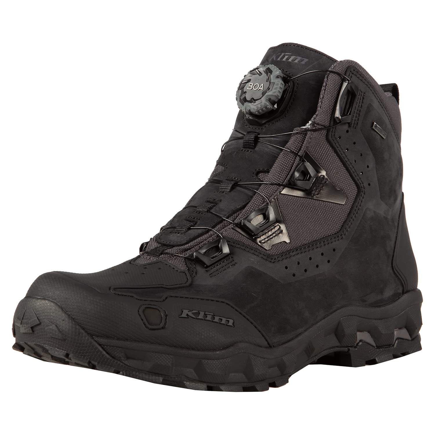 KLIM Men's Outlander GTX Motorcycle Boots - Waterproof Riding Boots for Men with Gore-Tex Technology - Perfect for Adventure Touring, Long Distance Rides & Off-Road Motorcycling
