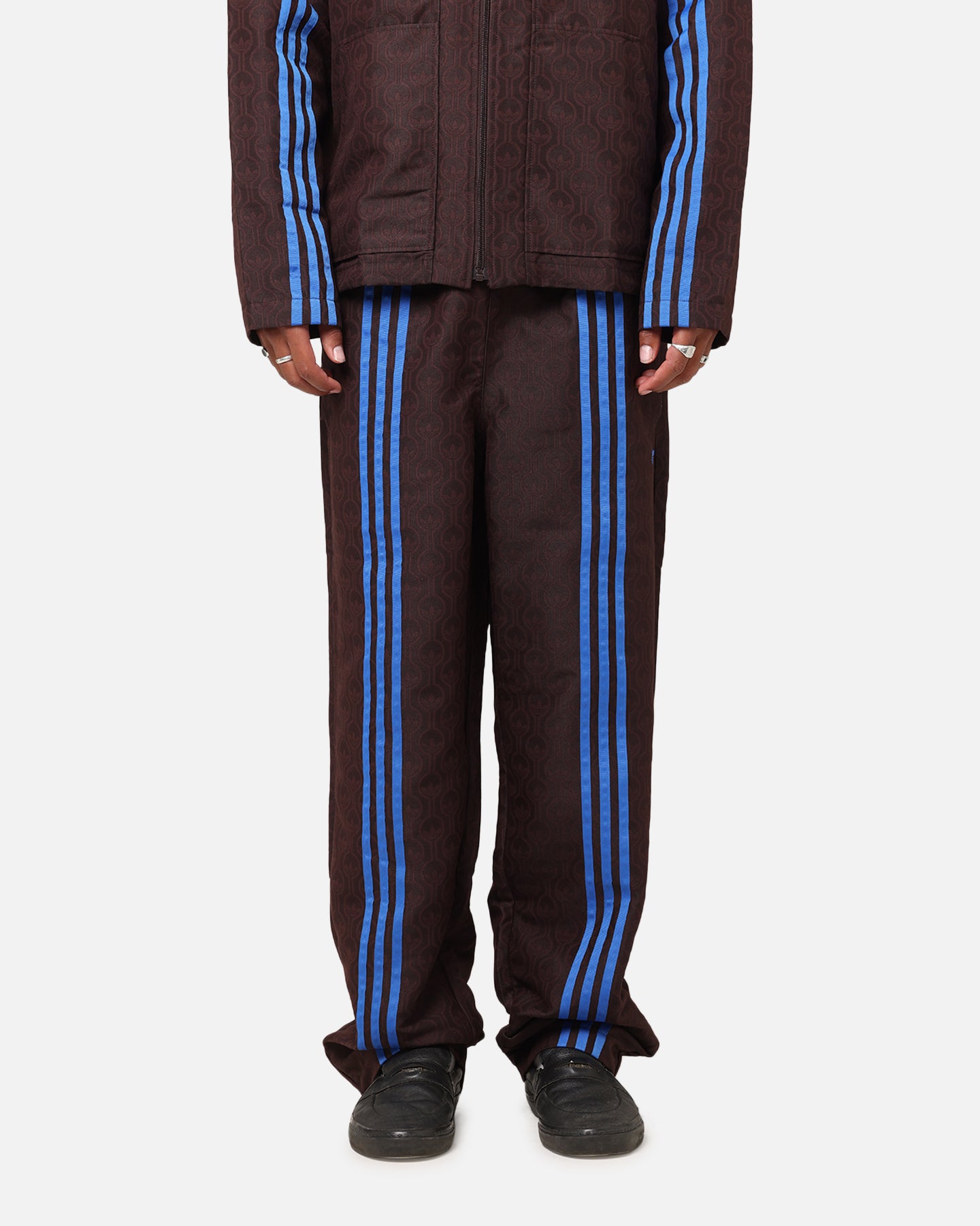 Adidas Originals 70's Club Vintage Track Pants for Men & Women - Retro Brown Joggers | Casual Streetwear & Gym Workout Pants