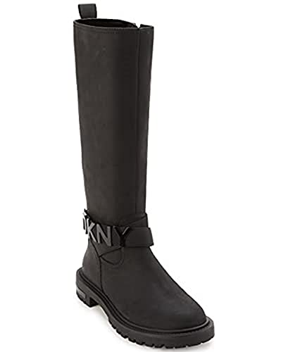 Waxy Black Leather Delanie