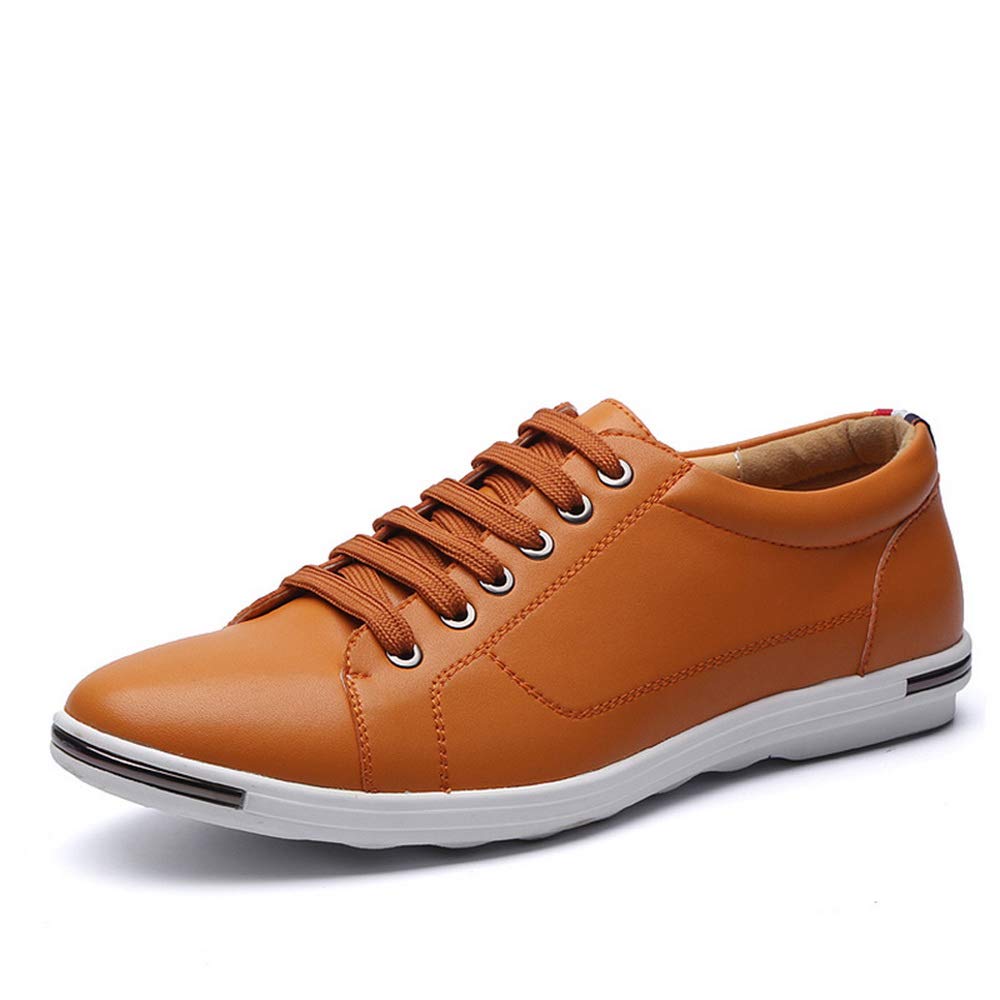 Stylish Men's Oxford Shoes - Comfortable Casual & Business Flats for Work, Office, and Formal Occasions