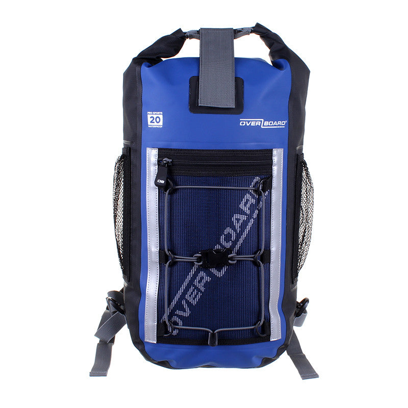 Overboard Pro Sports Waterproof Backpack 20L - Lightweight Dry Bag for Swimming, Kayaking & Beach - Water-Resistant Hiking Daypack for Men & Women