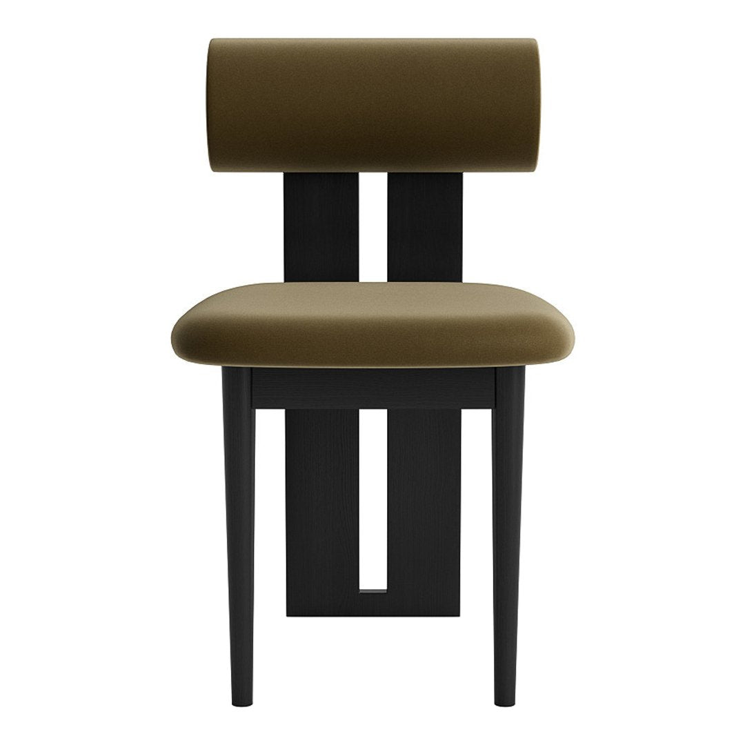 Modern Hippo Side Chair - Sturdy Wooden Accent Chair for Dining Room, Living Room & Office - Comfortable & Stylish Home Decor