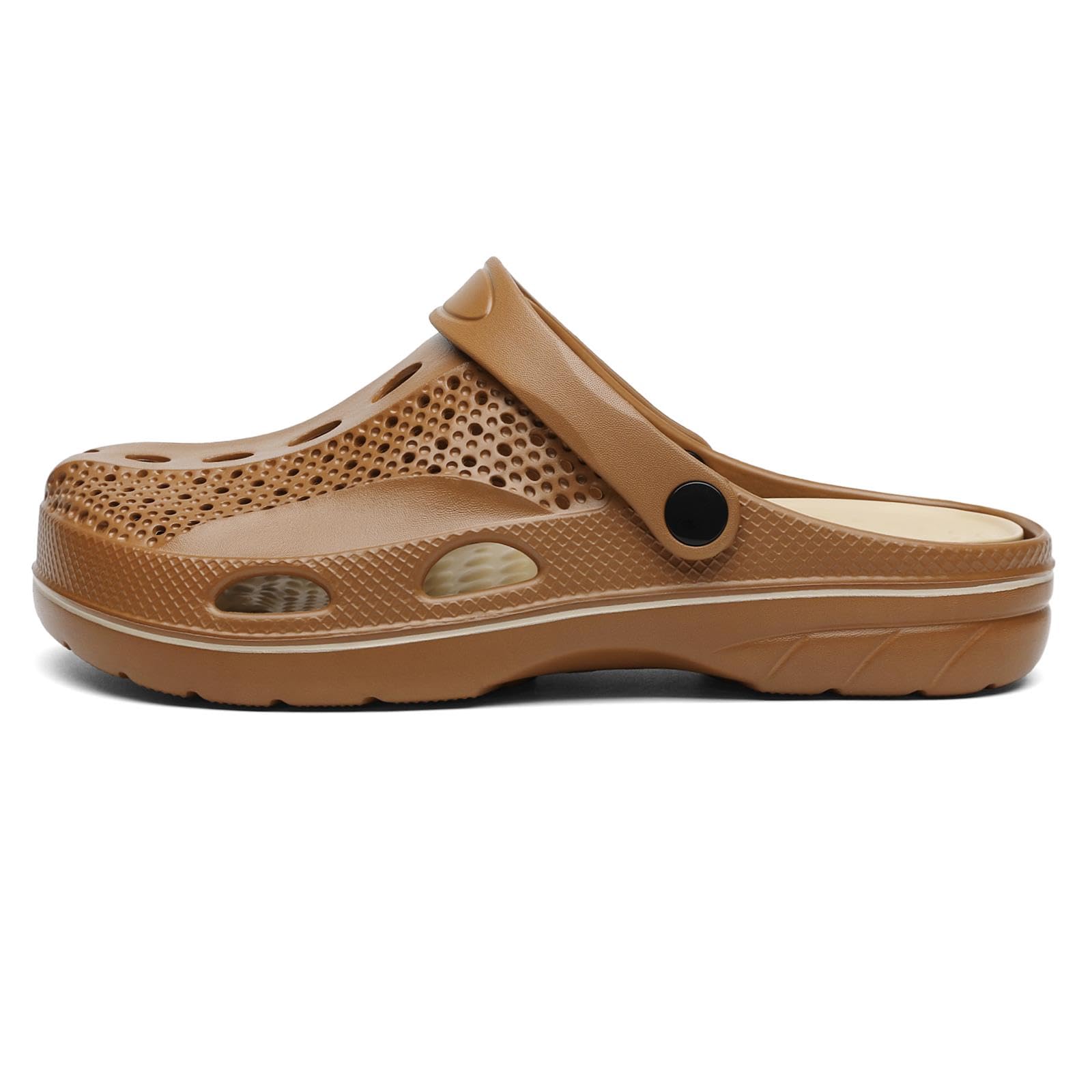 **Men's & Women's Arch Support Clogs - Slip-On Garden Shoes with Removable Cushion Insole for Outdoor, Beach & Casual Wear**    **Perfect for Gardening, Beach Walks, Errands & Relaxing at Home**