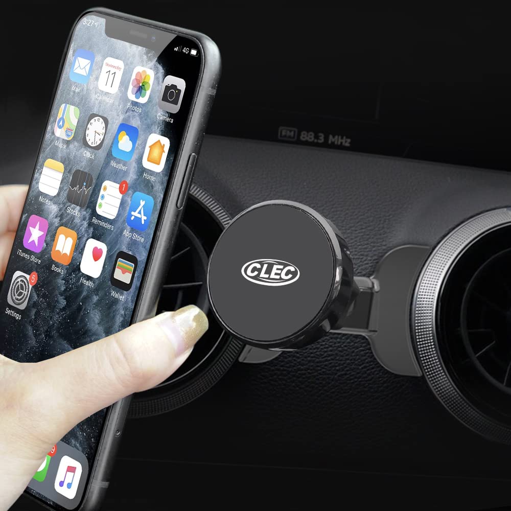 BEERTE Magnetic Car Phone Holder for Audi A3 S3 RS3 8V (2014-2020) - Adjustable Air Vent & Dashboard Mount Compatible with All Smartphones - Perfect for Hands-Free Driving & GPS Navigation